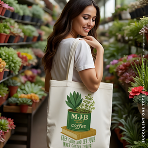 SUCCULENT 1 | Spring Tote