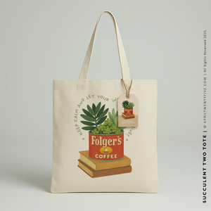 SUCCULENT 2 | Spring Tote