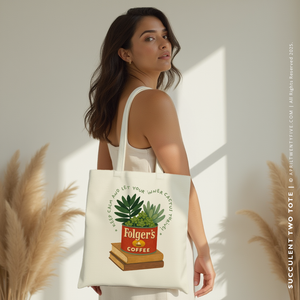 SUCCULENT 2 | Spring Tote