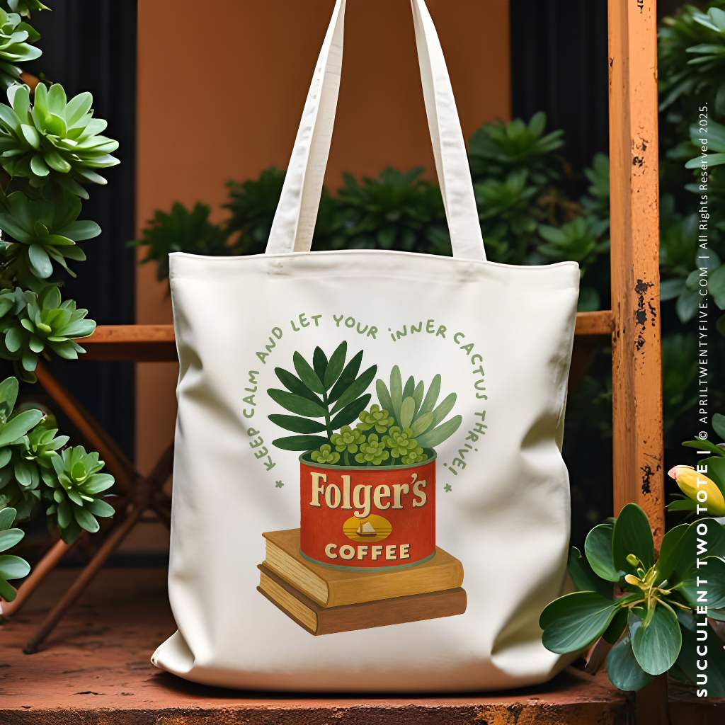SUCCULENT 2 | Spring Tote