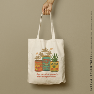 SUCCULENT 3 | Spring Tote