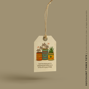 SUCCULENT 3 | Spring Tote