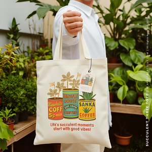SUCCULENT 3 | Spring Tote