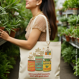 SUCCULENT 3 | Spring Tote