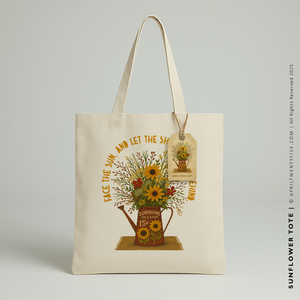 SUNFLOWER | Spring Tote (Personalized)