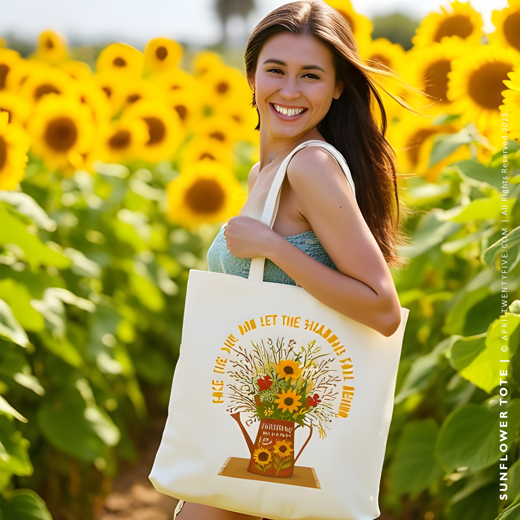 SUNFLOWER | Spring Tote (Personalized)