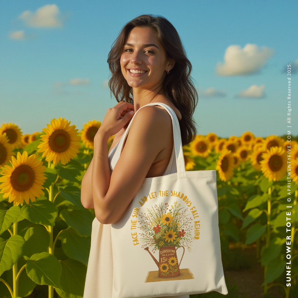 SUNFLOWER | Spring Tote (Personalized)