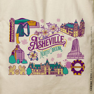 Sabine Asheville | Canvas Tote Bag