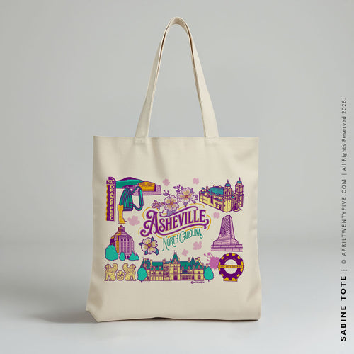 Sabine Asheville | Canvas Tote Bag