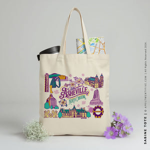 Sabine Asheville | Canvas Tote Bag