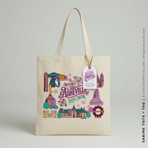Sabine Asheville | Canvas Tote Bag