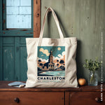 Load image into Gallery viewer, SANA | Charleston Canvas Tote
