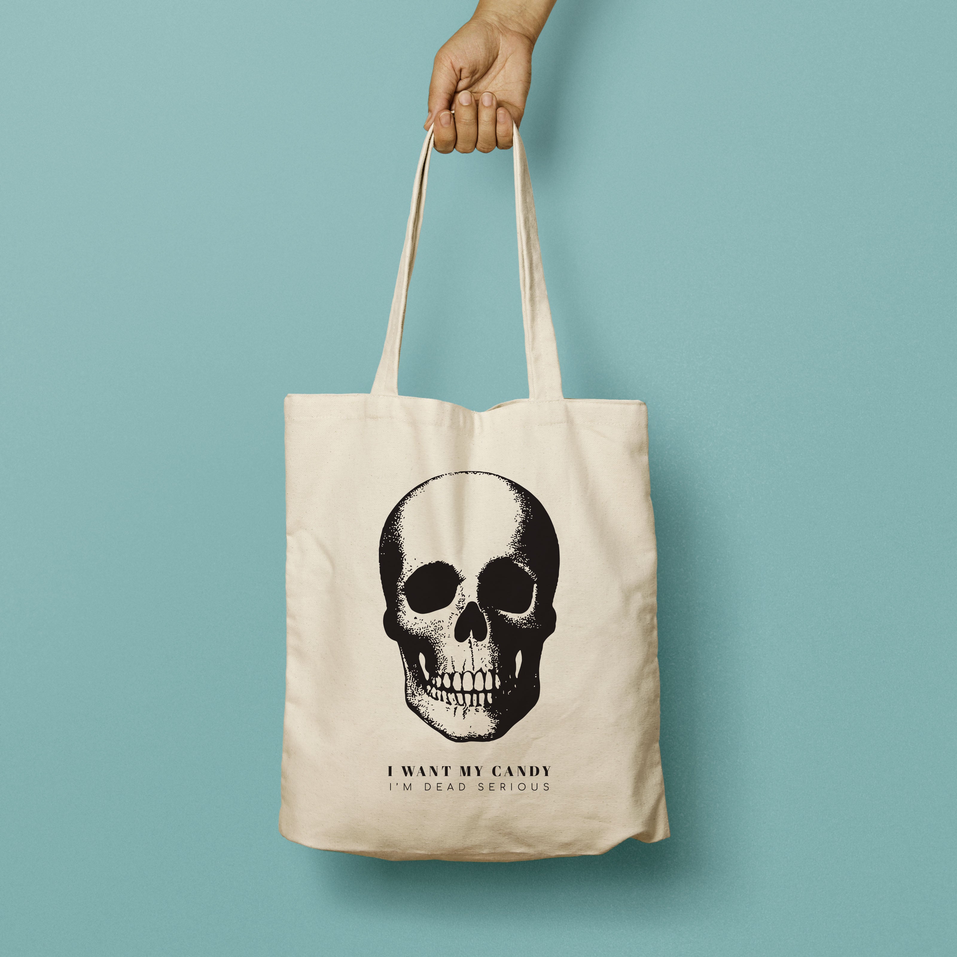 SEBASTIAN | Halloween Canvas Tote