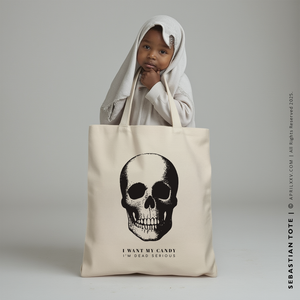 SEBASTIAN | Halloween Canvas Tote
