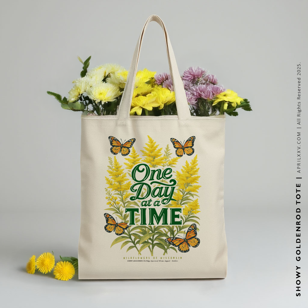GOLDENROD | Wildflowers of Wisconsin Tote