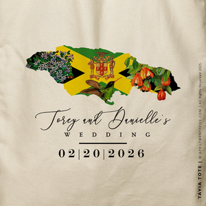 TAVIA | Jamaica Map Tote