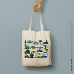 Load image into Gallery viewer, TEDDY | Milwaukee Wisconsin Souvenir Tote
