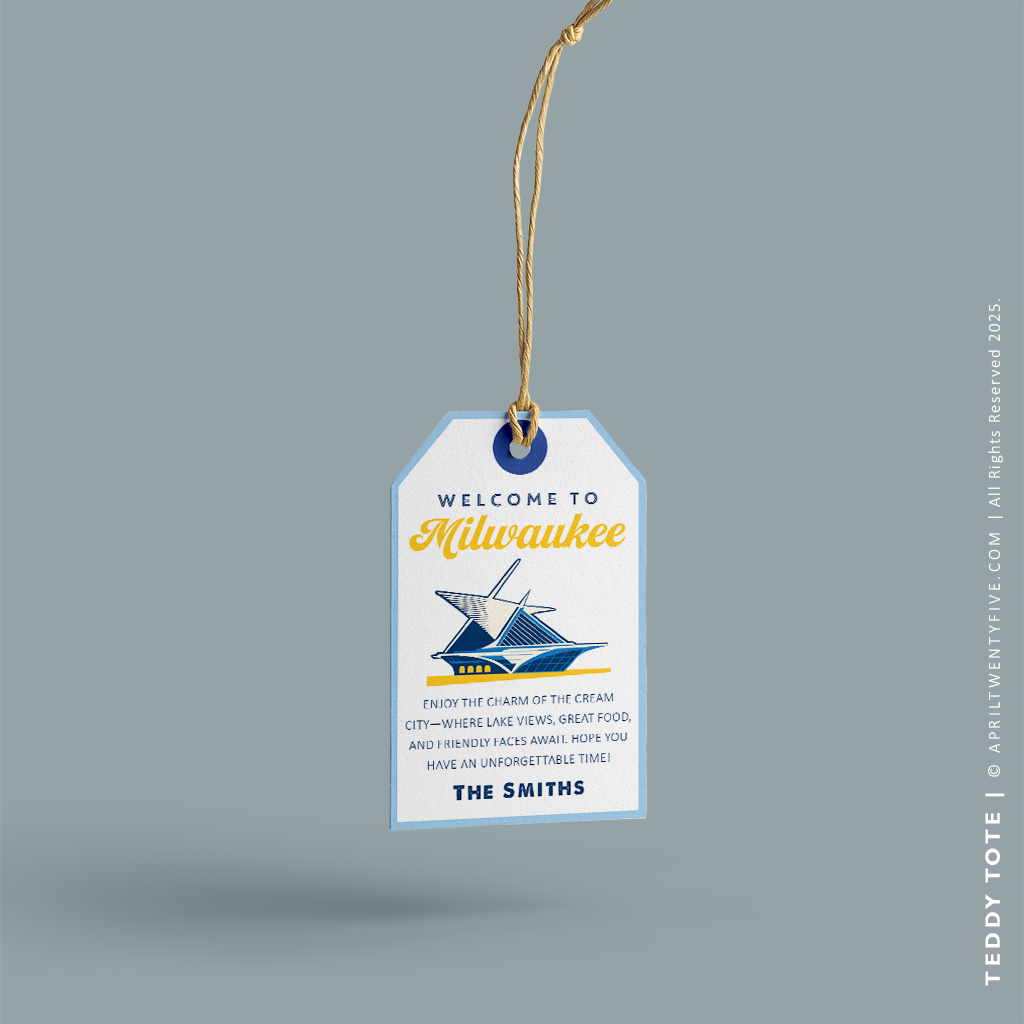 TEDDY | Milwaukee Wisconsin Souvenir Tote