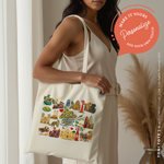 Load image into Gallery viewer, TONI | San Antonio Texas Souvenir Tote (Personalized)
