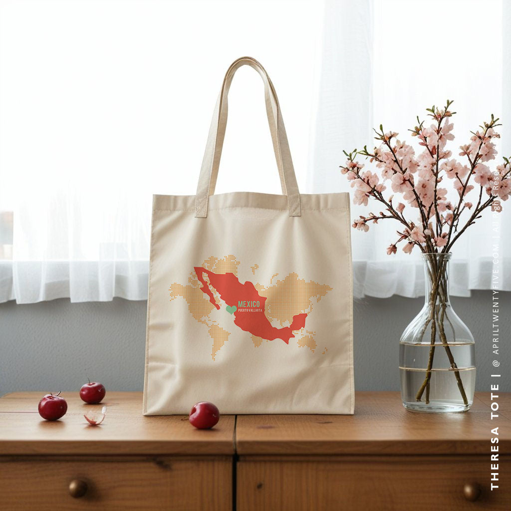THERESA | Mexico Map Tote