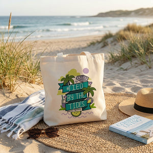 Devin | Beach Canvas Tote