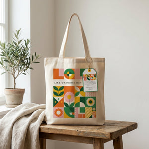 LOLA Two Tote Bag | Personalized Grandma Gift, Filipino Gift