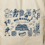 Load image into Gallery viewer, UECKER | Milwaukee Wisconsin Souvenir Tote
