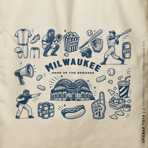 UECKER | Milwaukee Wisconsin Souvenir Tote