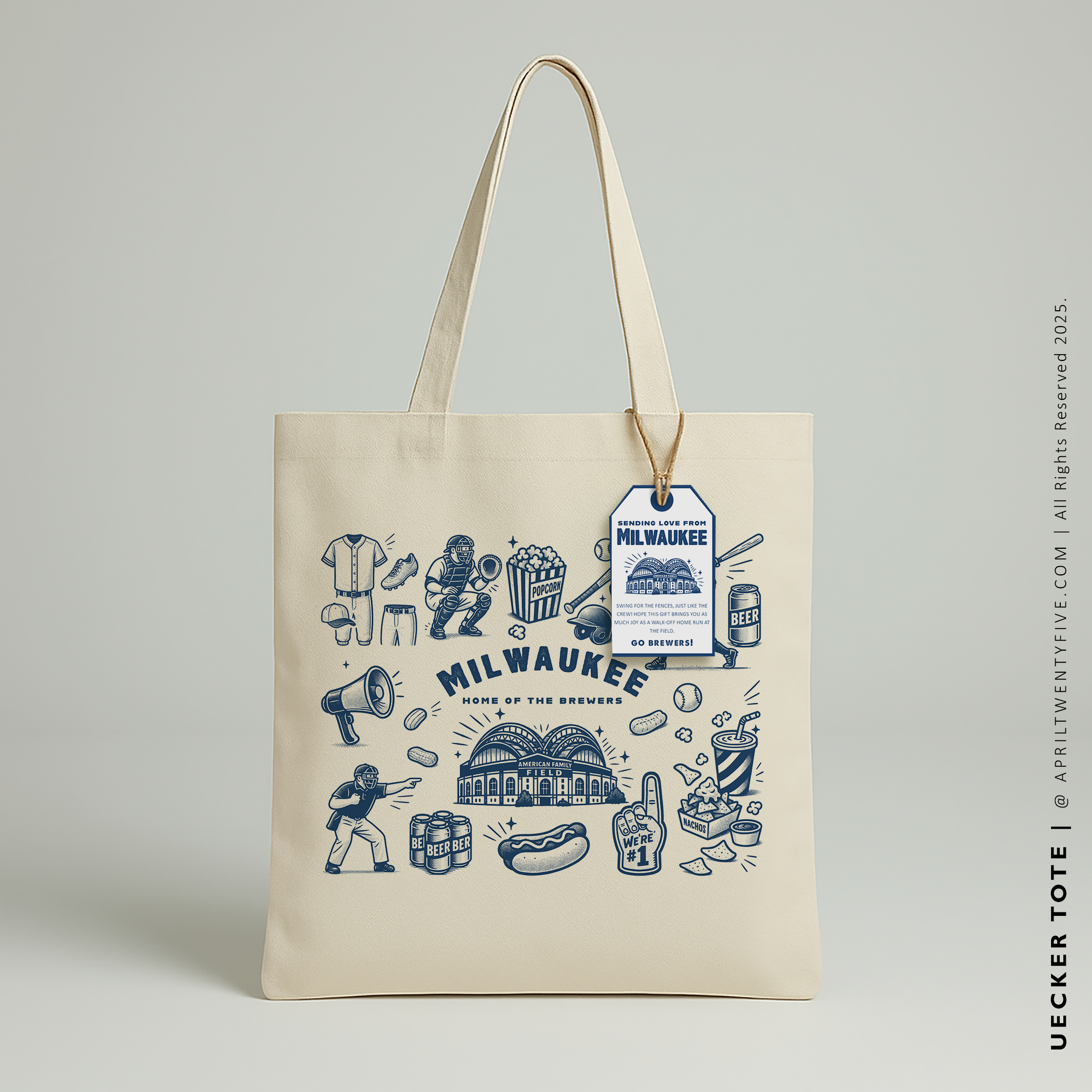 UECKER | Milwaukee Wisconsin Souvenir Tote