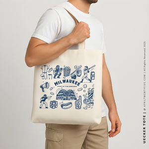 UECKER | Milwaukee Wisconsin Souvenir Tote