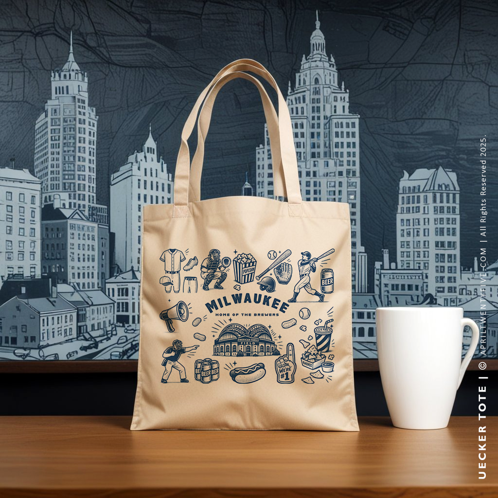 UECKER | Milwaukee Wisconsin Souvenir Tote