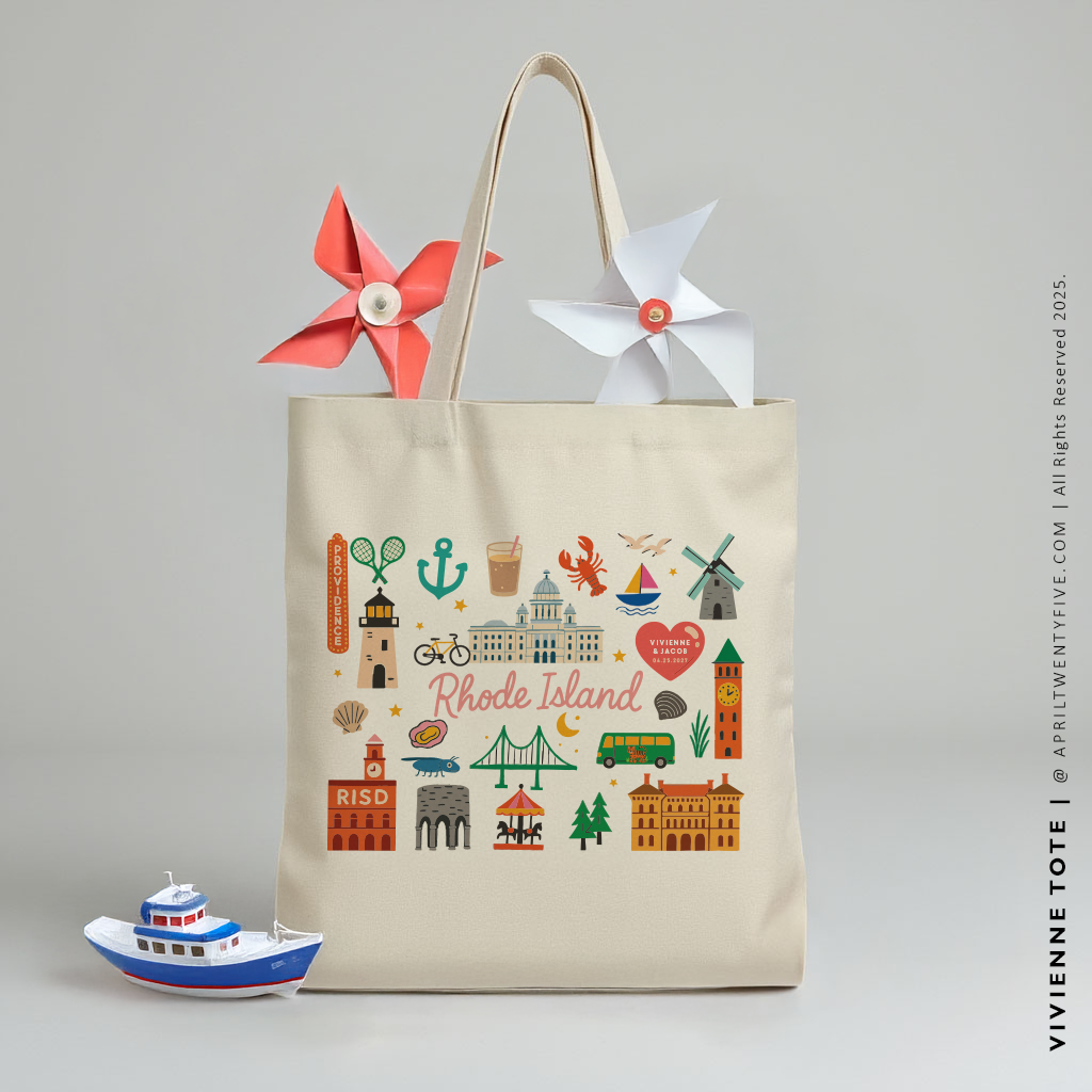 VIVIENNE | Rhode Island Tote Bag