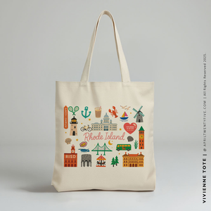 VIVIENNE | Rhode Island Tote Bag