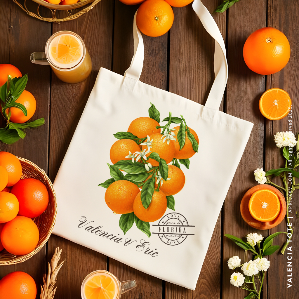 VALENCIA | Florida Orange Tote