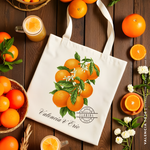 Load image into Gallery viewer, VALENCIA | Florida Orange Tote
