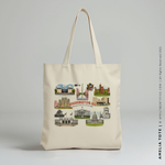 Load image into Gallery viewer, AMELIA | Washington DC Tote Souvenir Canvas Tote Bag
