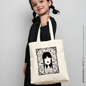 WEDNESDAY | Movie Canvas Tote