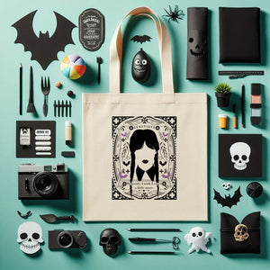 WEDNESDAY | Movie Canvas Tote