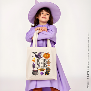 WINNIE | Hocus Pocus Halloween Canvas Tote