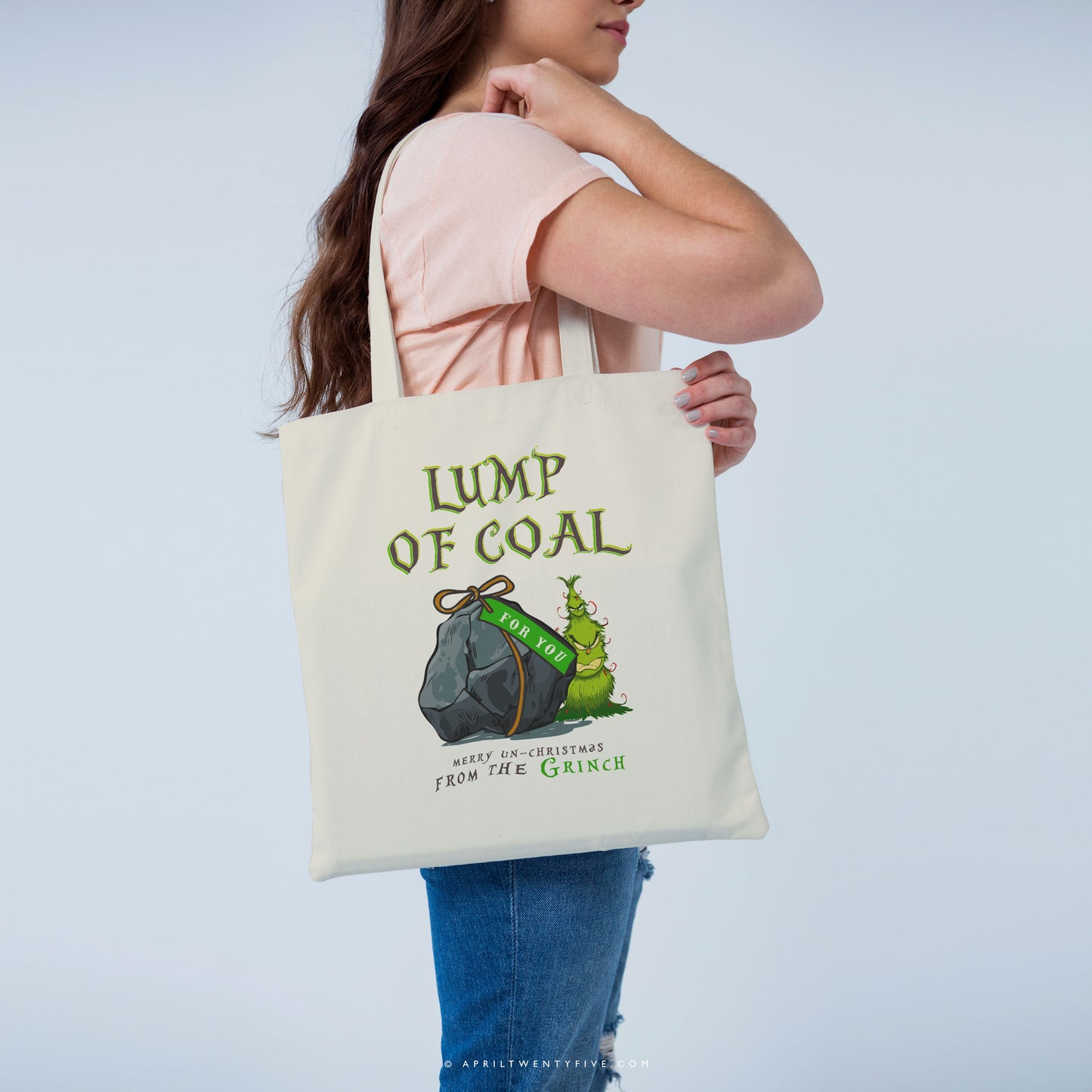 GRINCH | Lump of Coal Canvas Tote