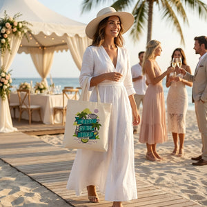 Devin | Beach Canvas Tote