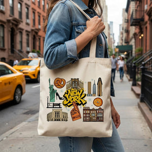 Vina | New York Canvas Tote