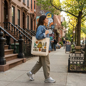 Vina | New York Canvas Tote