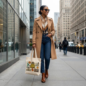 Vina | New York Canvas Tote