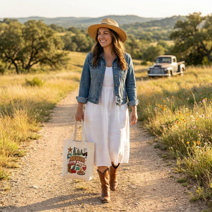 Liezel | Austin Texas Canvas Tote