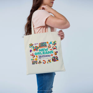 NOLA | New Orleans Louisiana Tote