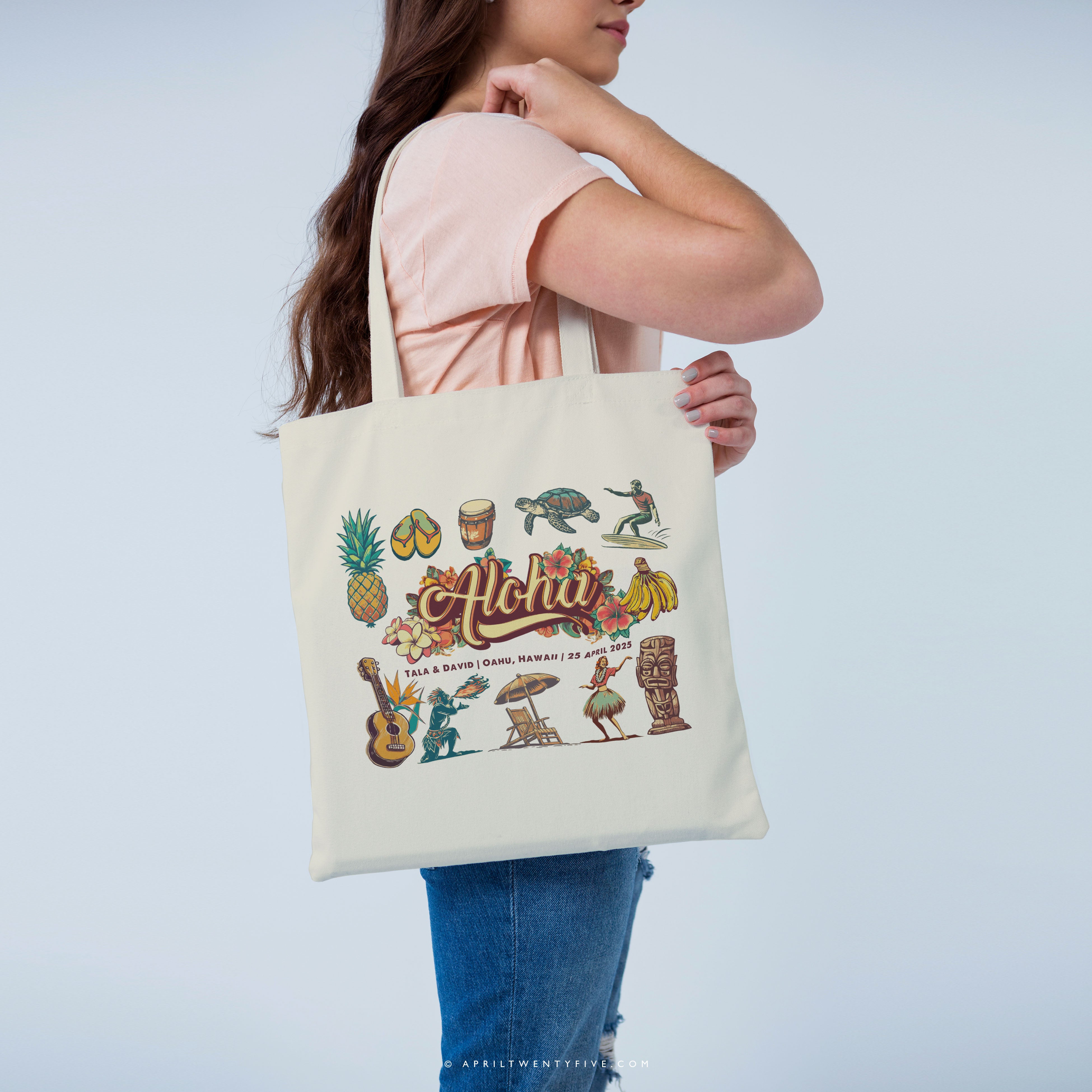 TALA | Hawaiian Canvas Tote