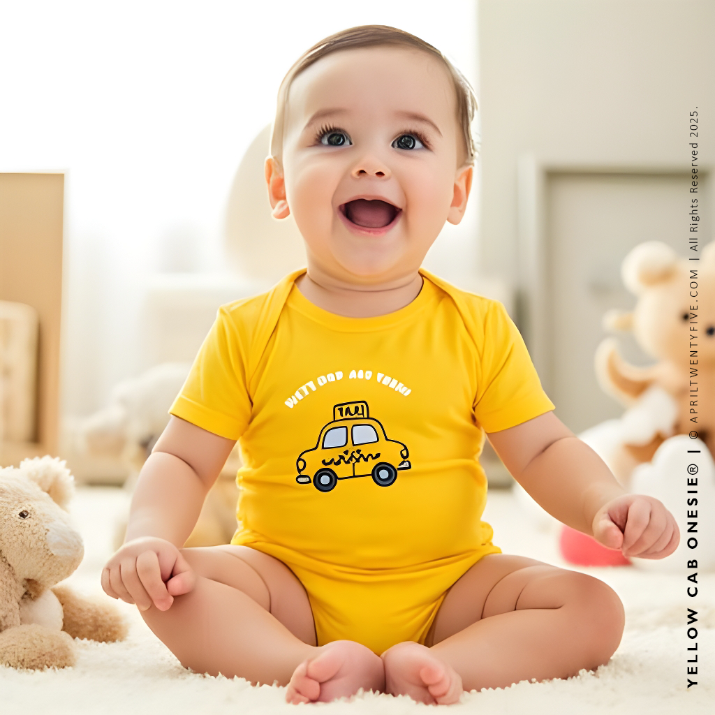 YELLOW CAB | New York Taxi Cab Onesie®