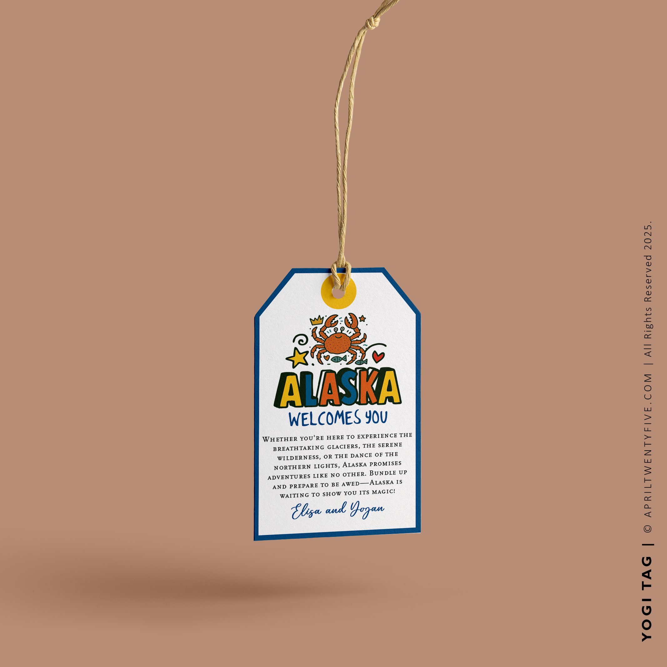 YOGI | Alaska Souvenir Tote (Personalized)