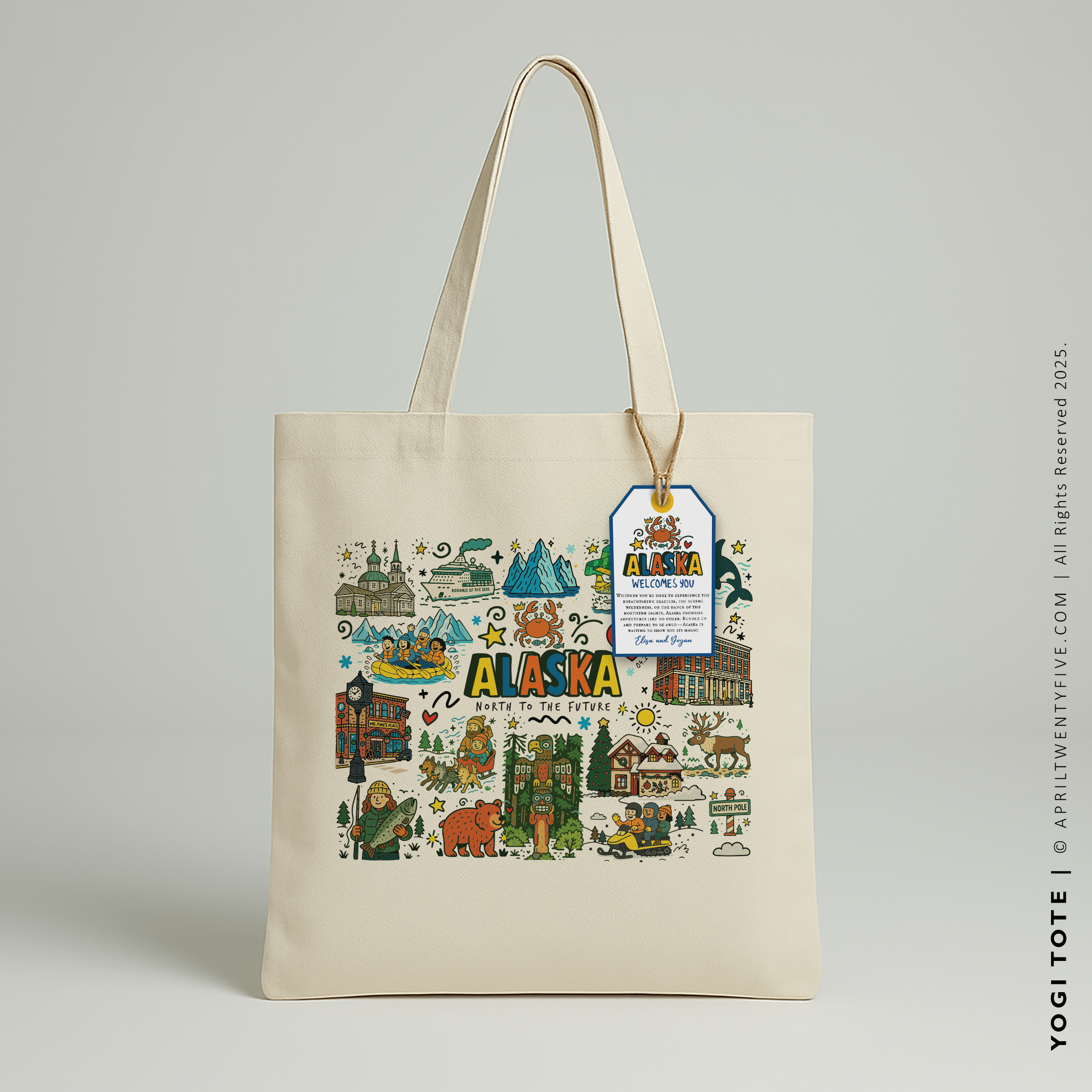 YOGI | Alaska Souvenir Tote (Personalized)